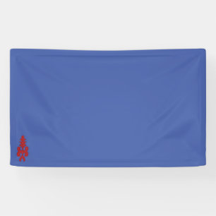 Lona Banner rojo, gris, violeta de ilustracion Desig Vi