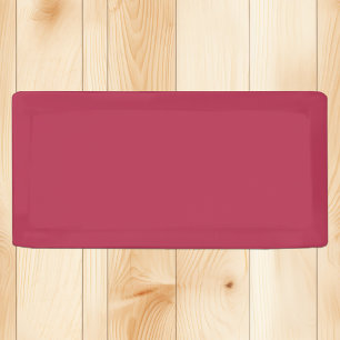 Lona Banner rosa cálido de color de tendencia