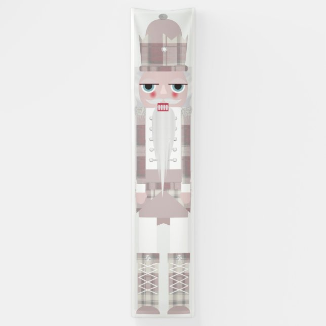 Lona Banner rosa de Flannel, cazabombardos de peinados  (Vertical)