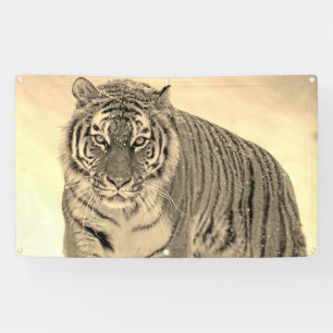 Lona Banner Tiger