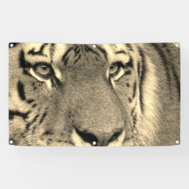 Lona Banner TIGER CON GROMMET