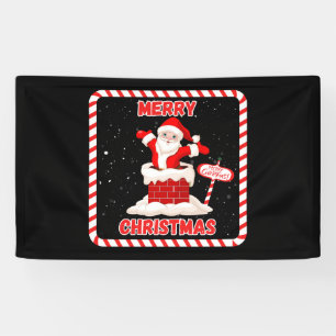 Lona Banner Vinyl de Feliz Navidad Santa Collection 3x5