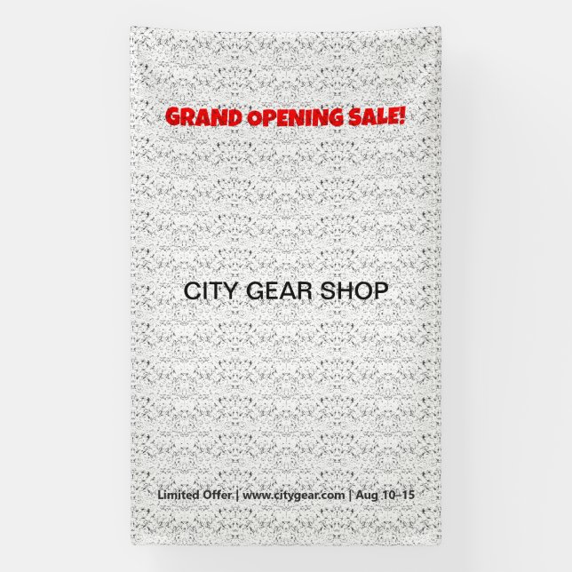 Lona Banners de vinilo baratos ・ Rótulos de PVC Envío r (Vertical)