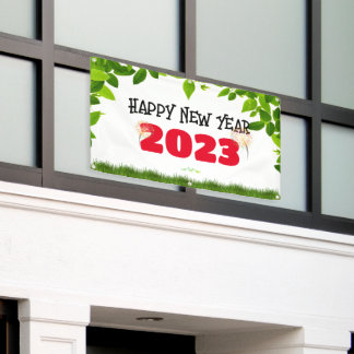 Lona Banners Feliz Año Nuevo 2023