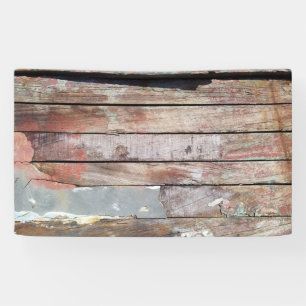 Lona Barcaza Rústica Deteriorada Tablas de Madera Náuti