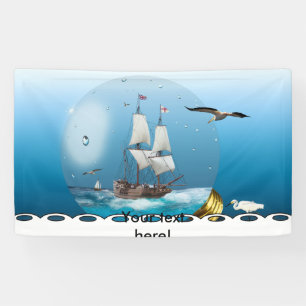 Lona Barco en una bombilla