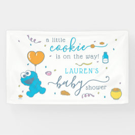 Lona Barrio Sésamo | Cookie Monster Baby Shower