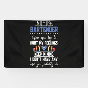 Lona Bartender Antes De Que Trates De Hacerme Daño Mis