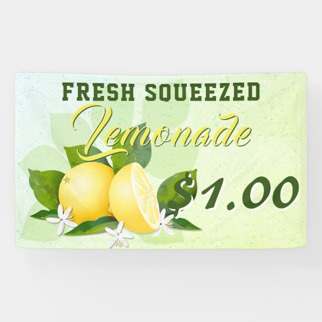 Lona Base Lemons Citrus Fruit Lemonade (Horizontal)