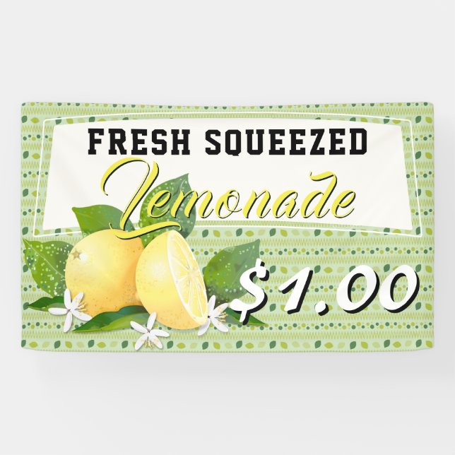 Lona Base Lemons Citrus Fruit Lemonade (Horizontal)