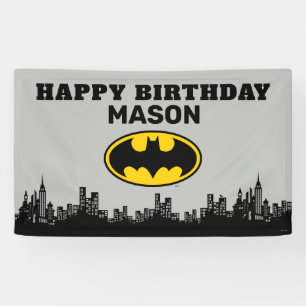 Lona Batman - Ciudad de Gotham Cumpleaños