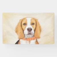 Beagle Hound Dog Pintura original de animales