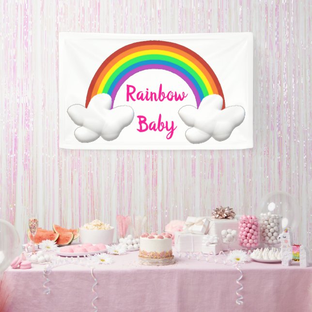 Lona Bebé arco iris (Fiesta)