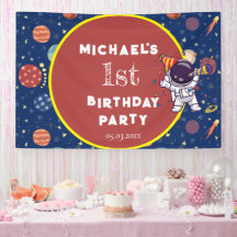 Bebé niños astronautas en cualquier fiesta de cump