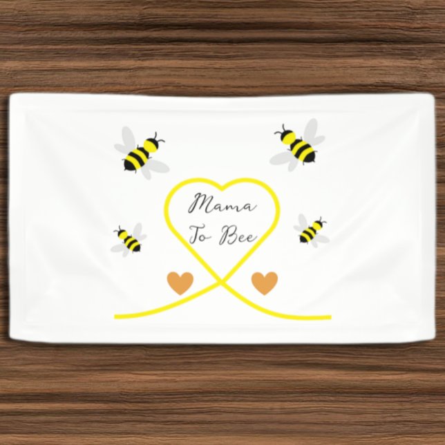 Lona Bee Baby Shower (Subido por el creador)