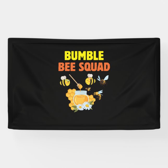 Lona Beekeeper Art Bumble Bee Squad 2 (Horizontal)