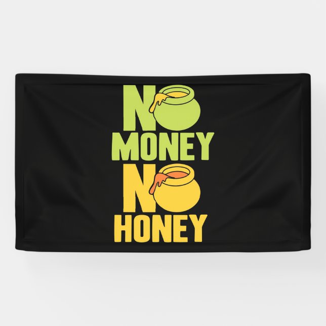 Lona Beekeeper Gift | Empopejador sin dinero sin miel (Horizontal)