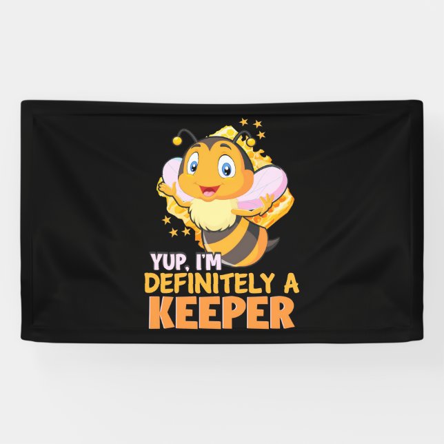 Lona Beekeeper Gift | Soy, Definitivamente, Un Abejador (Horizontal)
