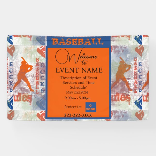 LONA BÉISBOL  (Horizontal)