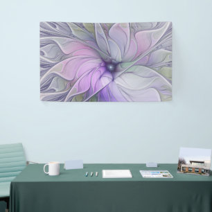 Lona Belleza impresionante Arte abstracto moderno fract