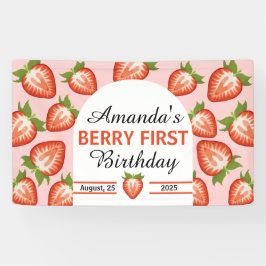 Lona Berry First Baby Girl Pink Birday