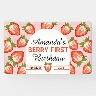 Lona Berry First Baby Girl Pink Birday