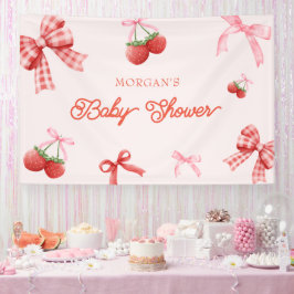 Lona Berry Sweet Pink Coquette Baby Shower