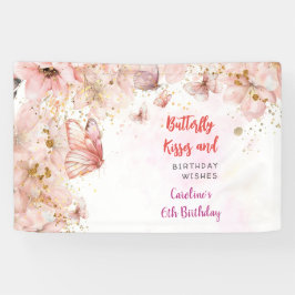 Lona Besos de mariposas y deseos de cumpleaños