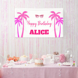 Lona Besties Malibu Pink Doll Beach Cumpleaños