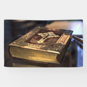 Lona Biblia cristiana antigua