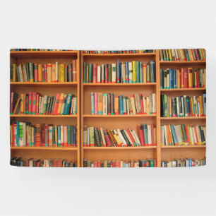 Lona Biblioteca de libros Librería Lectura de Bookworm