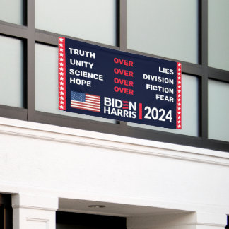 Lona Biden Harris 2024: Esperanza en la ciencia de la u