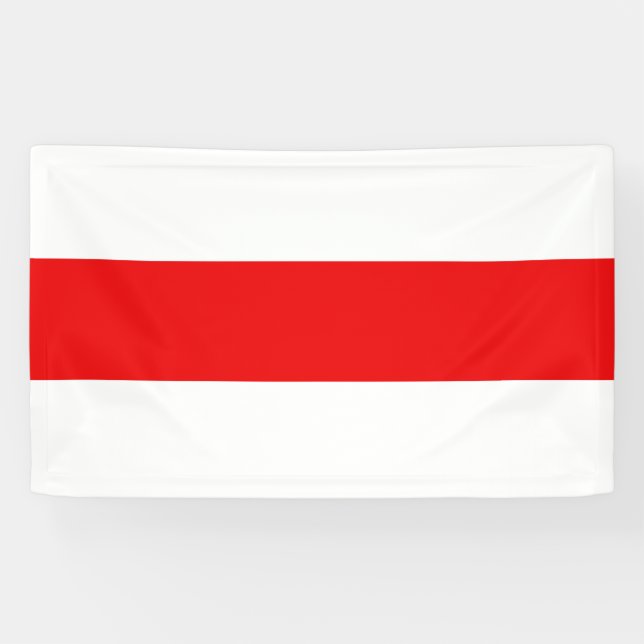 Lona Bielorrusia: símbolo de la bandera de la revolució (Horizontal)