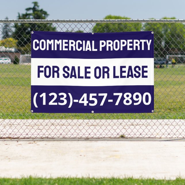 Lona Bienes Comerciales personalizares Para Venta O Arr (in situ)