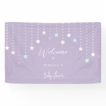 Bienvenida a Baby Shower de Twinkle Twinkle Little