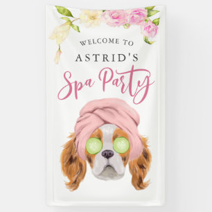 Lona Bienvenida a fiesta de cumpleaños de las Fiestas