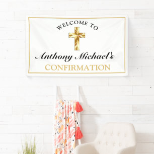 Lona Bienvenida a la confirmación de la Cruz Blanca de 