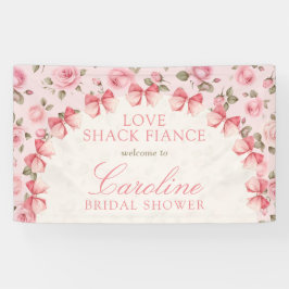 Lona Bienvenida a la despedida de soltera de Love Shack