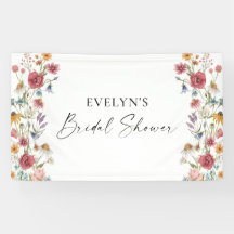 Bienvenida a la ducha de flores silvestres