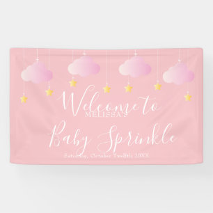 Lona Bienvenida a la ducha de la niña Twinkle Sprinkle 