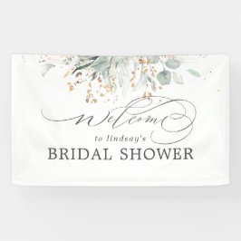 Lona Bienvenida a la ducha de novia Eucalyptus Bridal