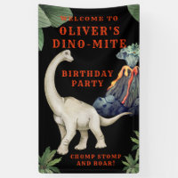 Bienvenida a la fiesta de cumpleaños de Dinosaur