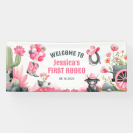 Lona Bienvenida a la fiesta de cumpleaños occidental de