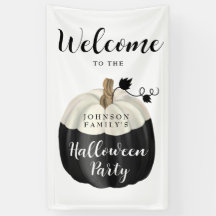 Bienvenida a la fiesta de Halloween de calabaza ne
