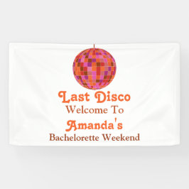 Lona Bienvenida a la última disco de soltera Groovy Nar