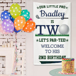 Lona Bienvenida a los 2º cumpleaños del Golf PAR-TEE