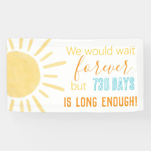 Lona Bienvenida a los días de inicio