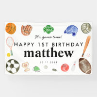 Bienvenida a los niños cumpleaños de las bolas de 