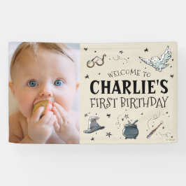 Lona Bienvenida a los primeros cumpleaños de Harry Pott