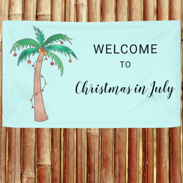 Lona Bienvenida a Navidad en Julio  (Subido por el creador)